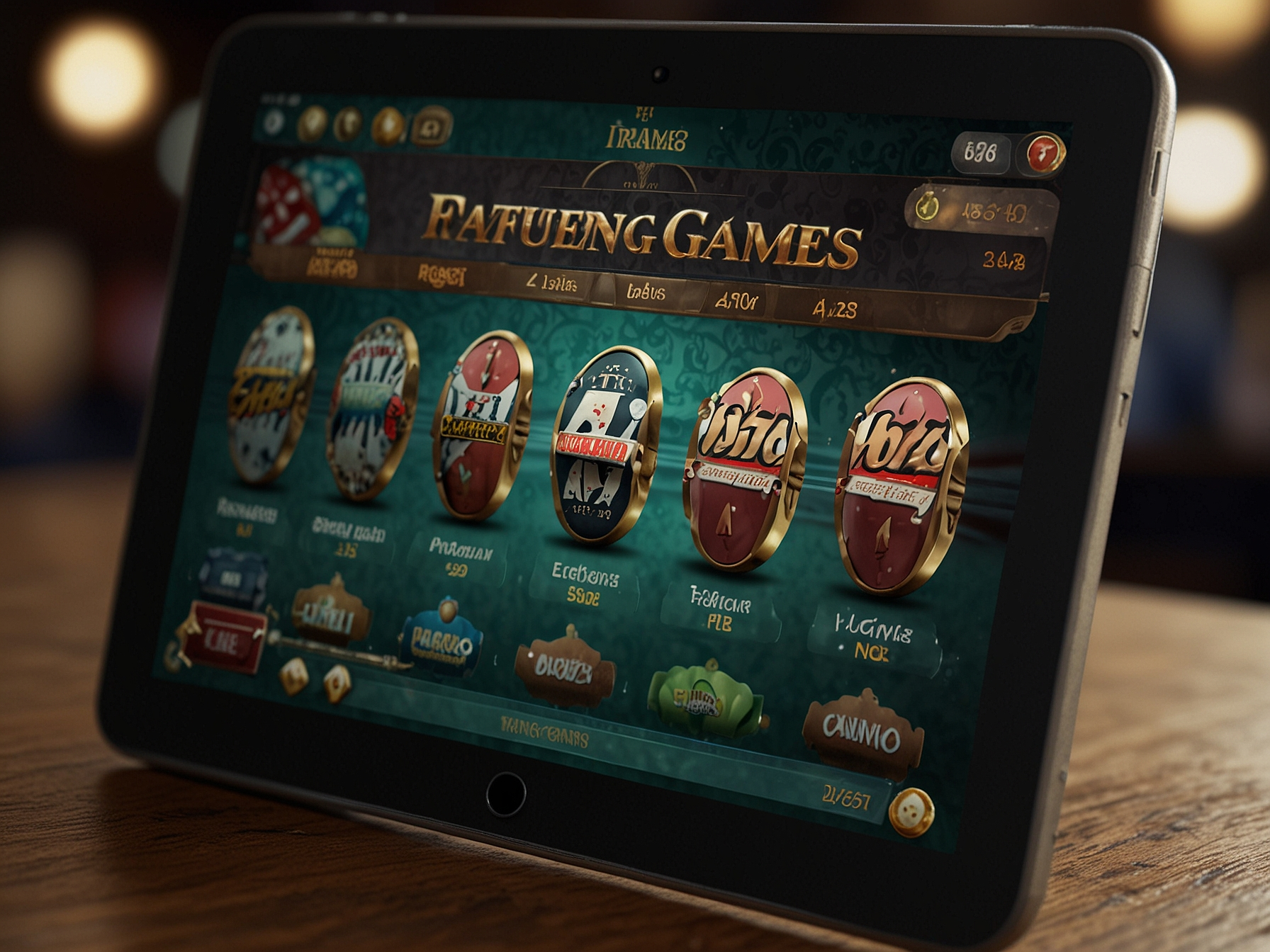 Featured games banner